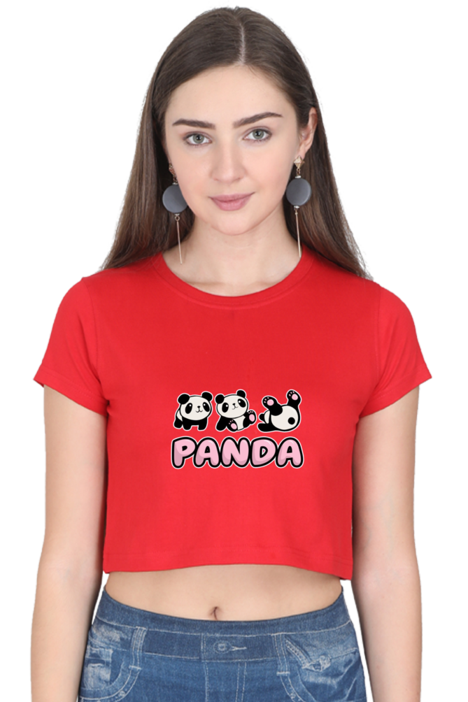 Panda Crop Top