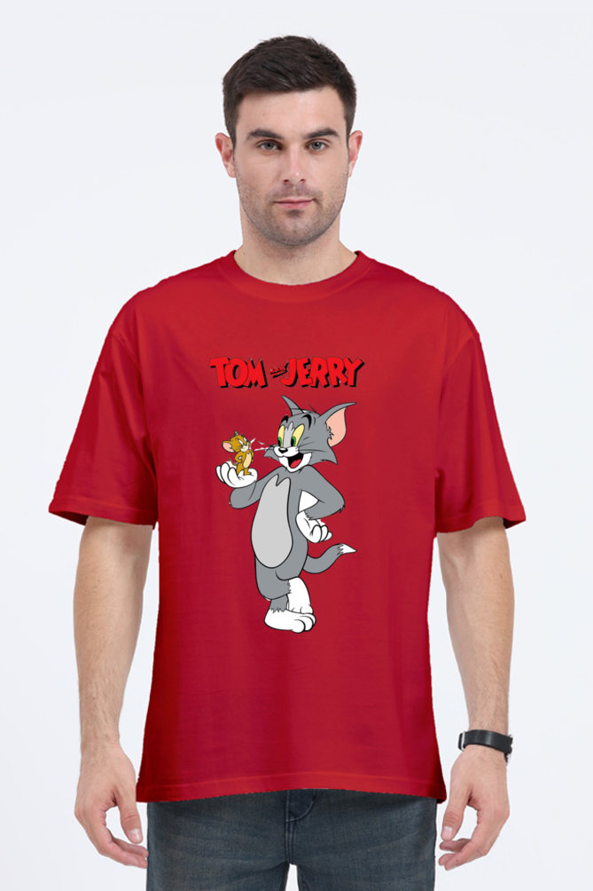 Tom and Jerry Oversized T Shirt