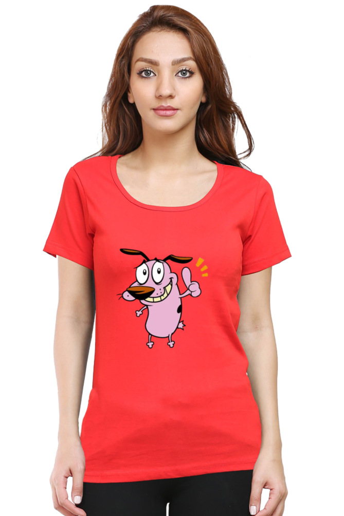 Courage the Cowardly Dog Women’s T-Shirt