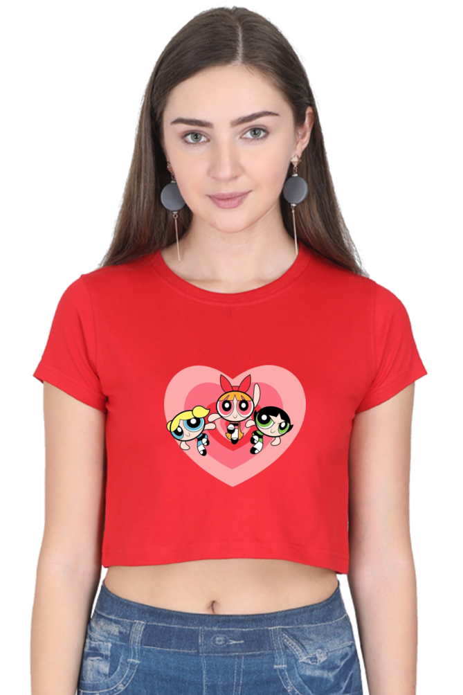 Power-puff Girls Crop Top