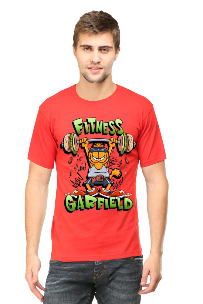 Fitness Garfield - Regular T-Shirt For Men