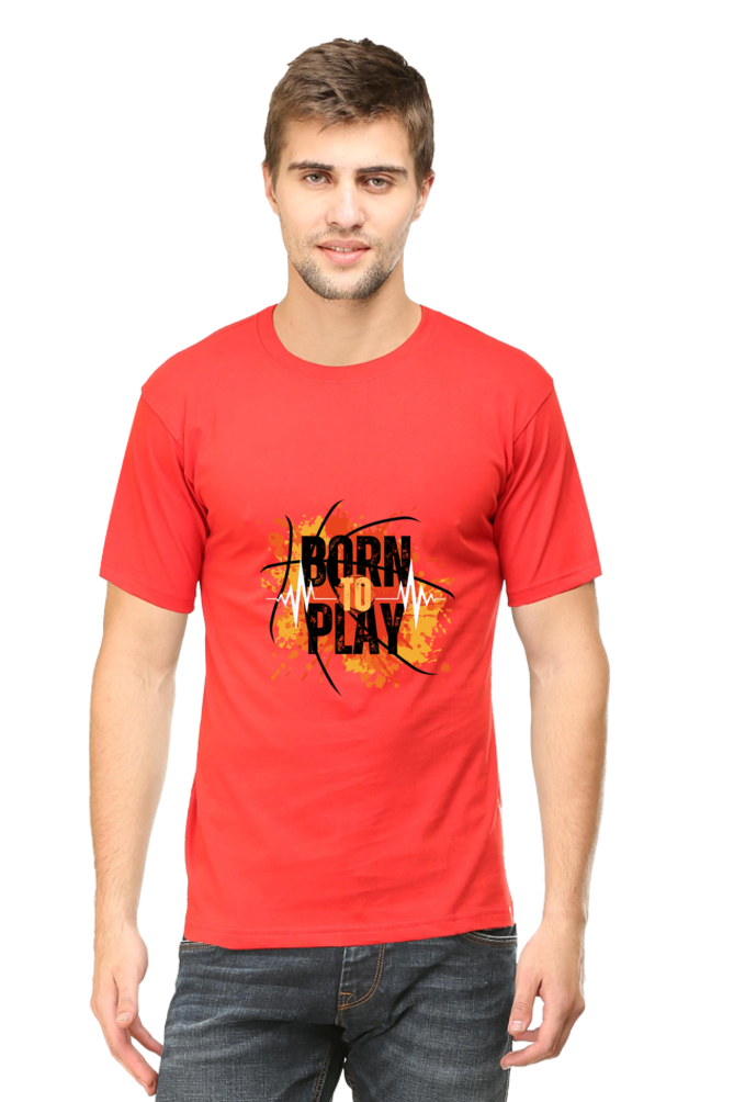 Born To Play Regular T-Shirt For Men