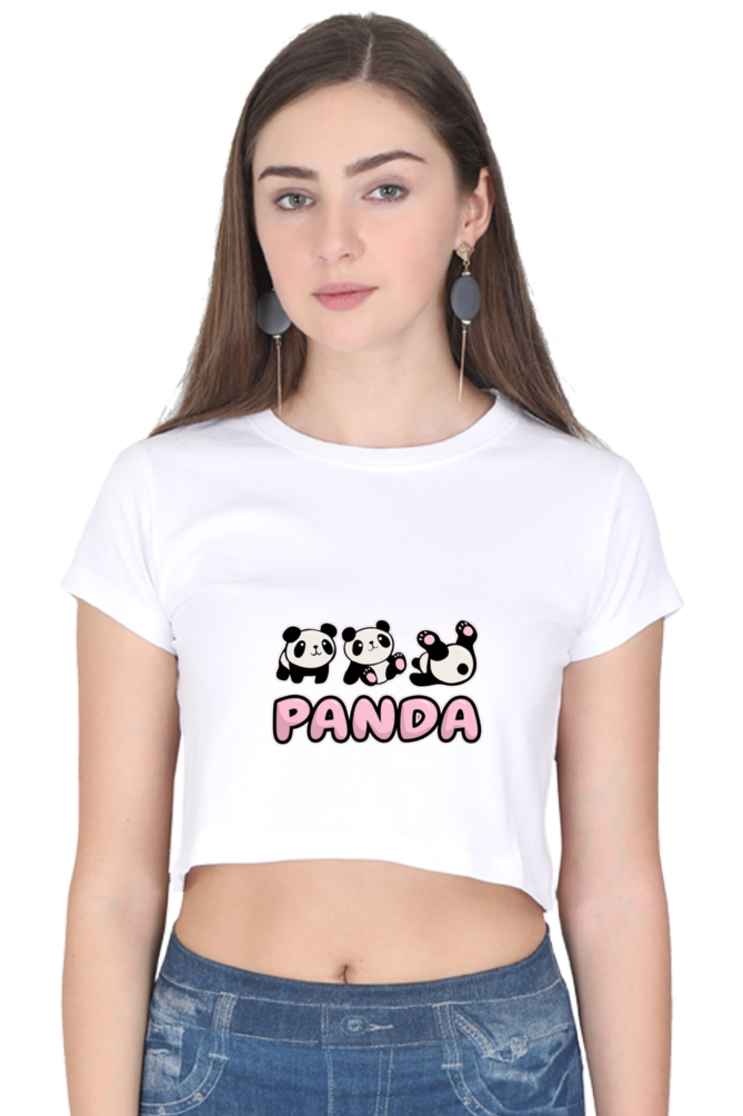 Panda Crop Top