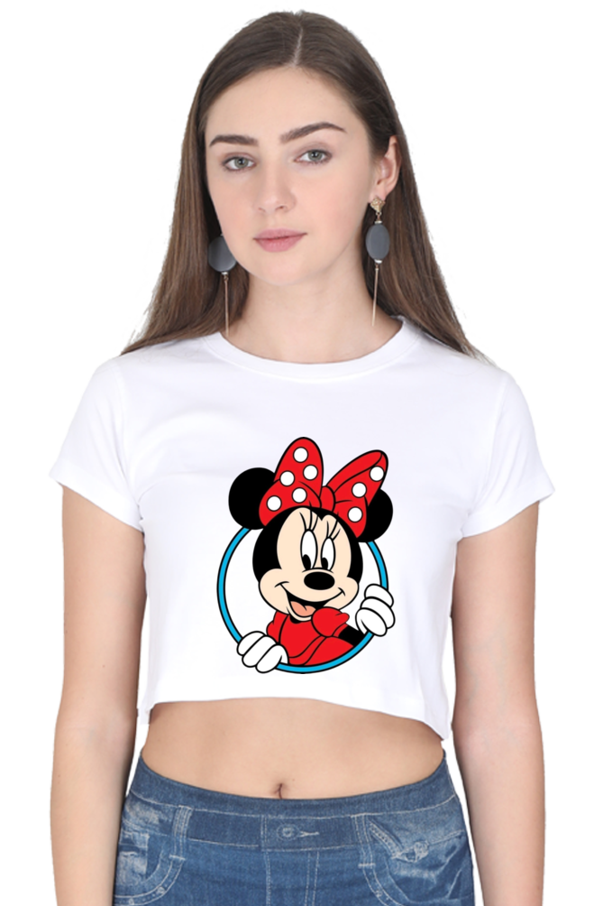 Minnie Mouse Crop Top