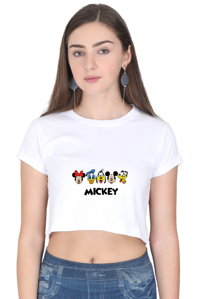 Mickey Team Crop Top