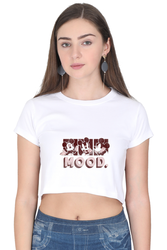 Minnie Mood Crop Top