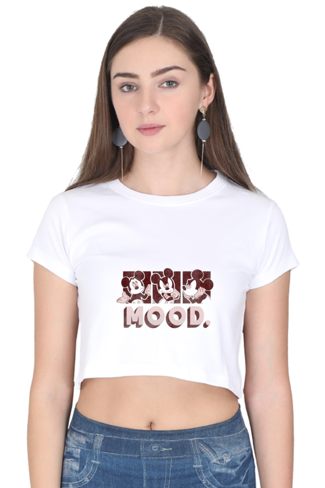 Minnie Mood Crop Top