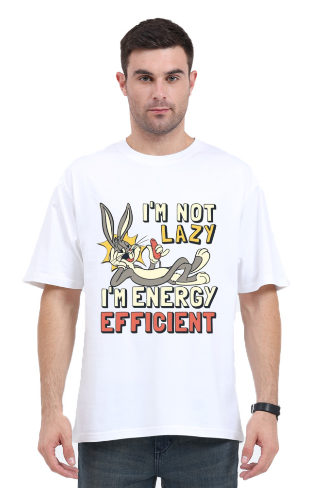 Bugs Bunny Print Oversized T Shirt