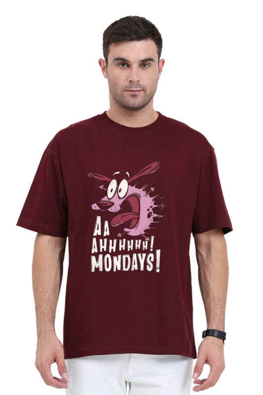 Courage the Cowardly Dog - Oversized T Shirt