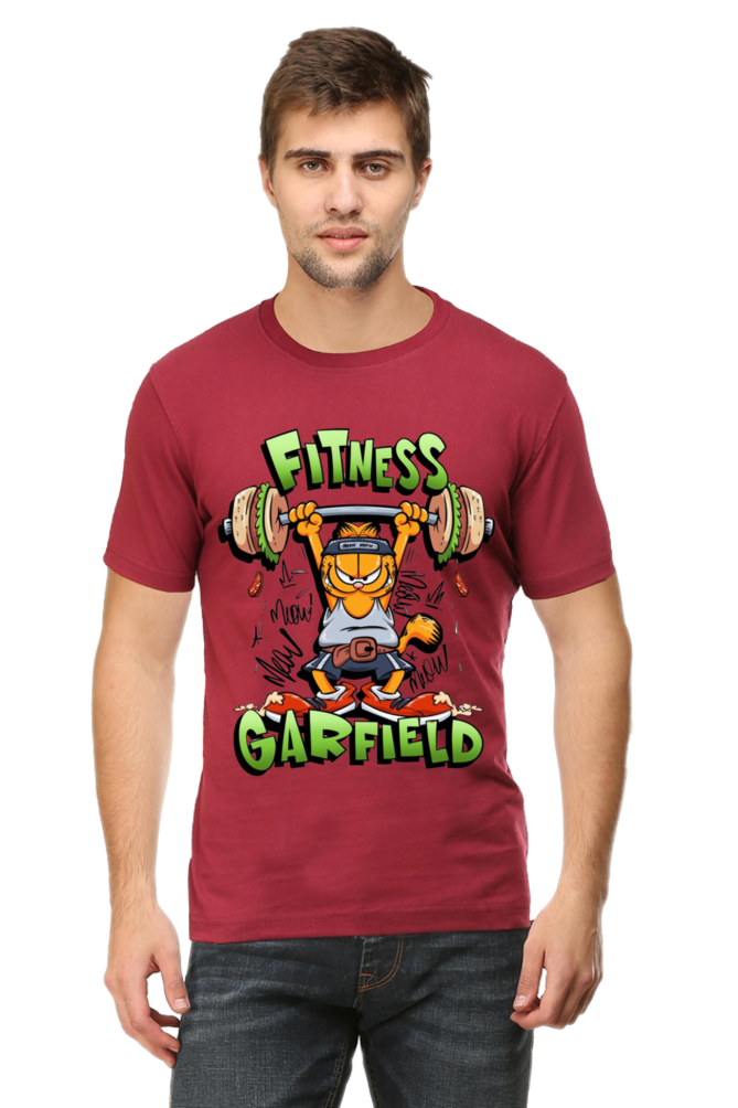 Fitness Garfield - Regular T-Shirt For Men