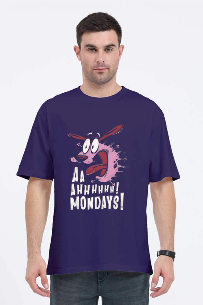 Courage the Cowardly Dog - Oversized T Shirt