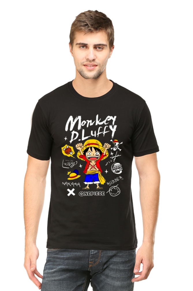 One Piece Monkey D Luffy - Regular T-Shirt For Men