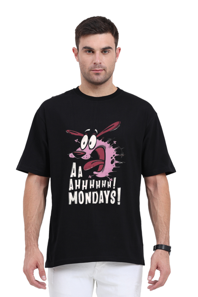 Courage the Cowardly Dog - Oversized T Shirt