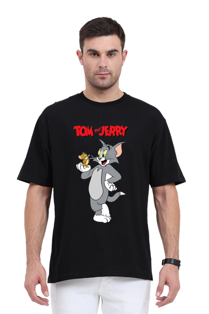 Tom and Jerry Oversized T Shirt