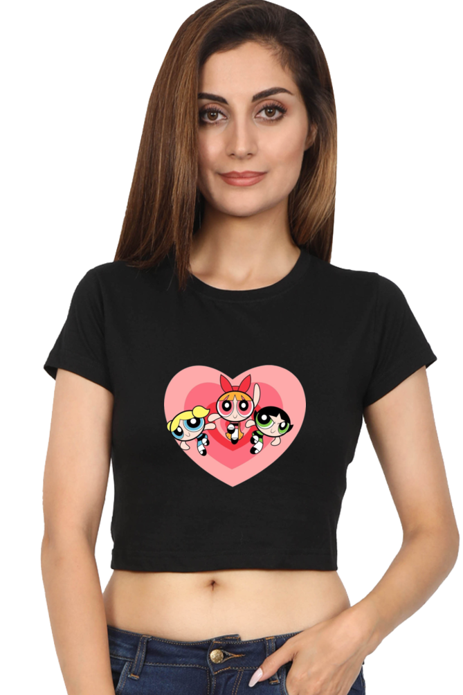 Power-puff Girls Crop Top