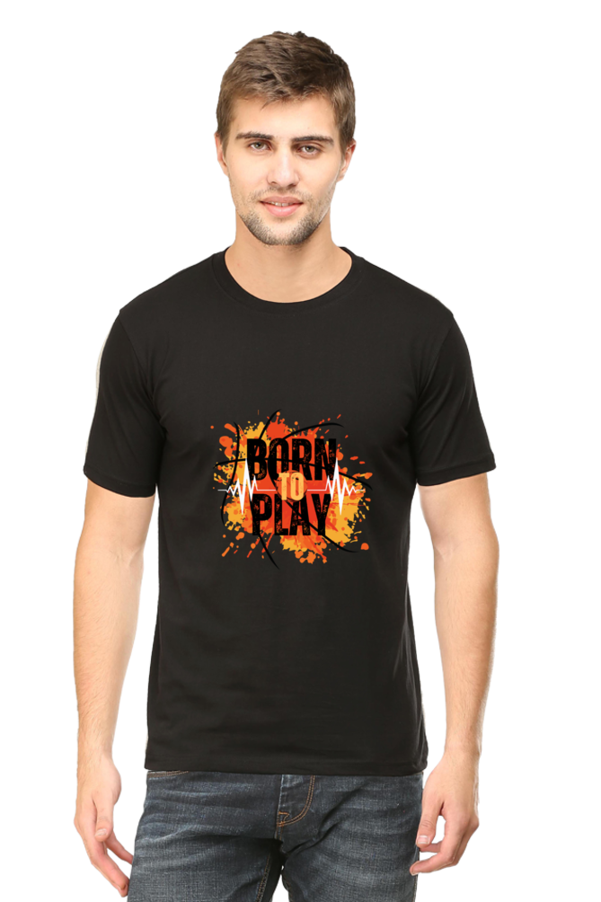 Born To Play Regular T-Shirt For Men