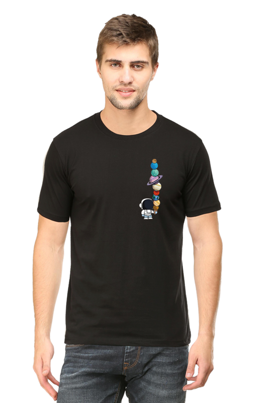 Moon - Regular T-Shirt For Men