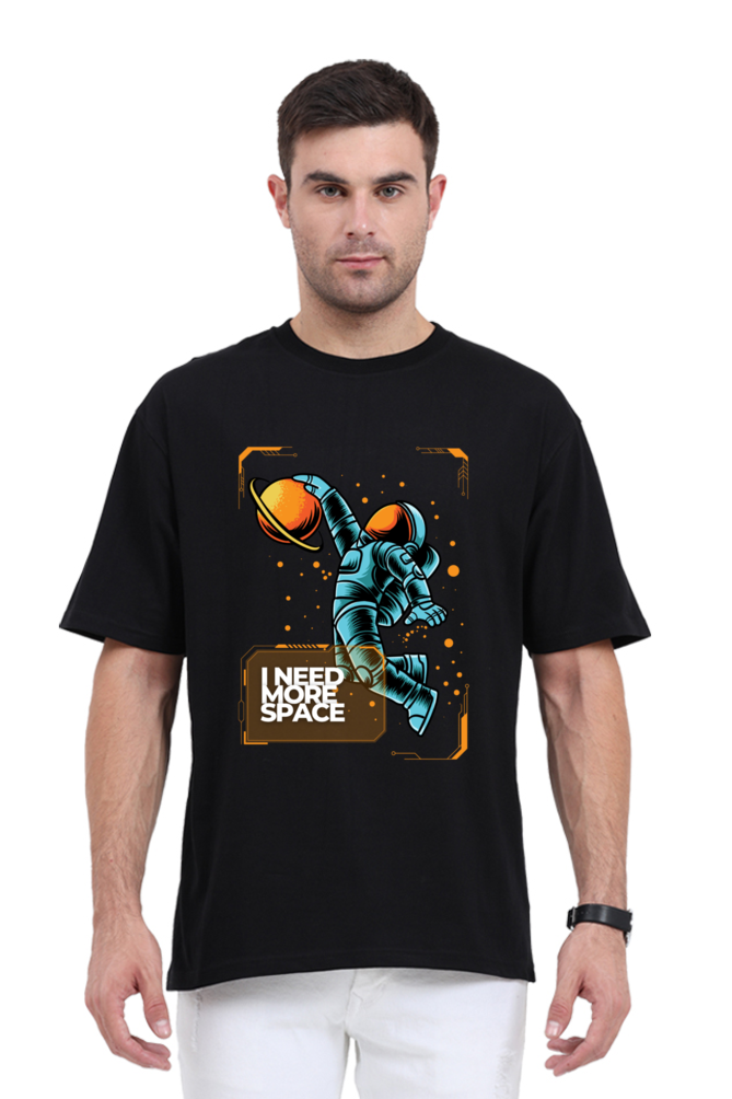 Astronaut Print Oversized T-Shirt