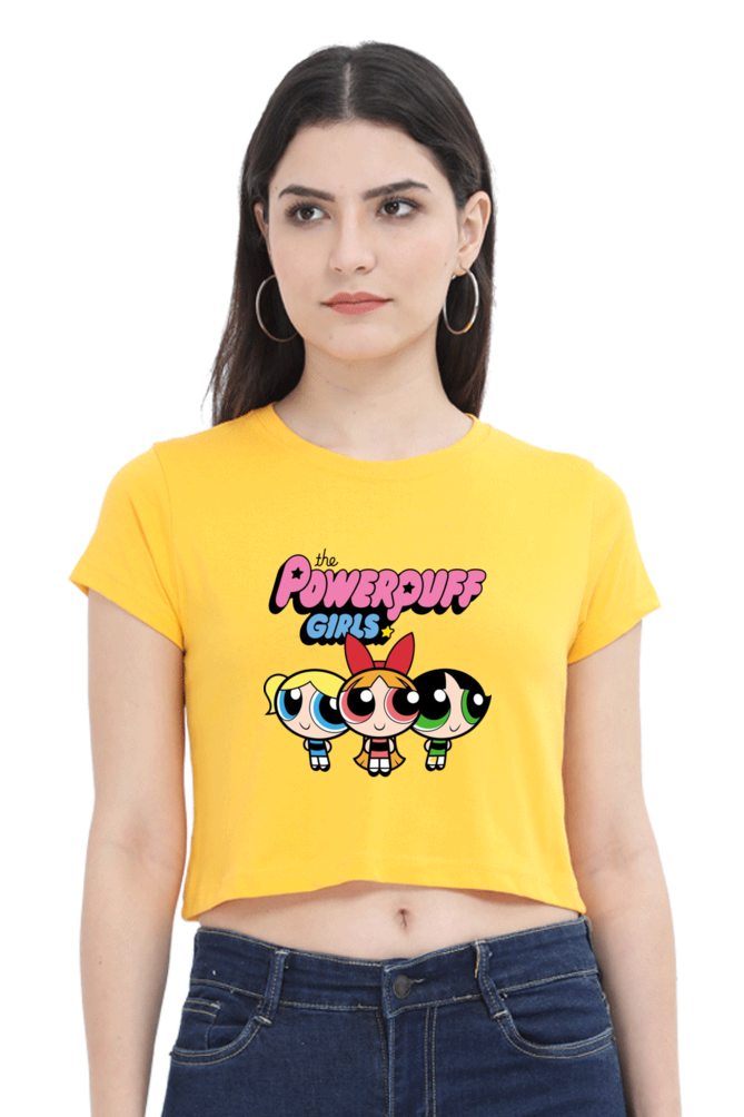 The Powerpuff Girls Crop Tops