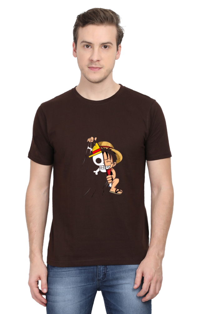 One Piece Walk Regular T-Shirt For Men