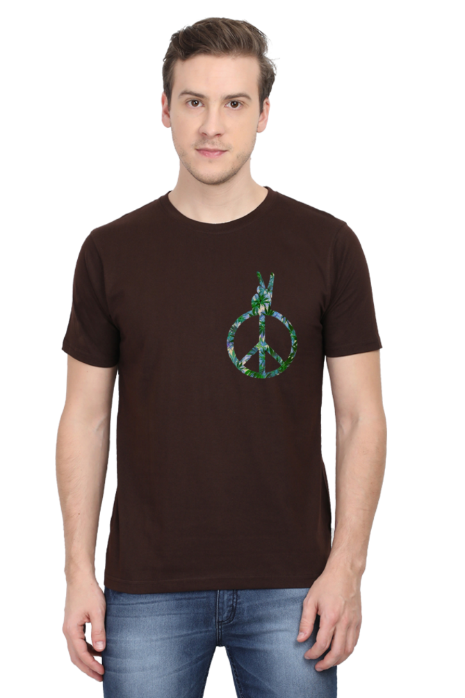 Peace Regular T-Shirt For Men