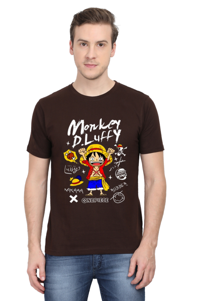 One Piece Monkey D Luffy - Regular T-Shirt For Men