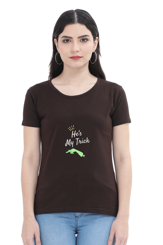 My Trick - Brown Couple T Shirt