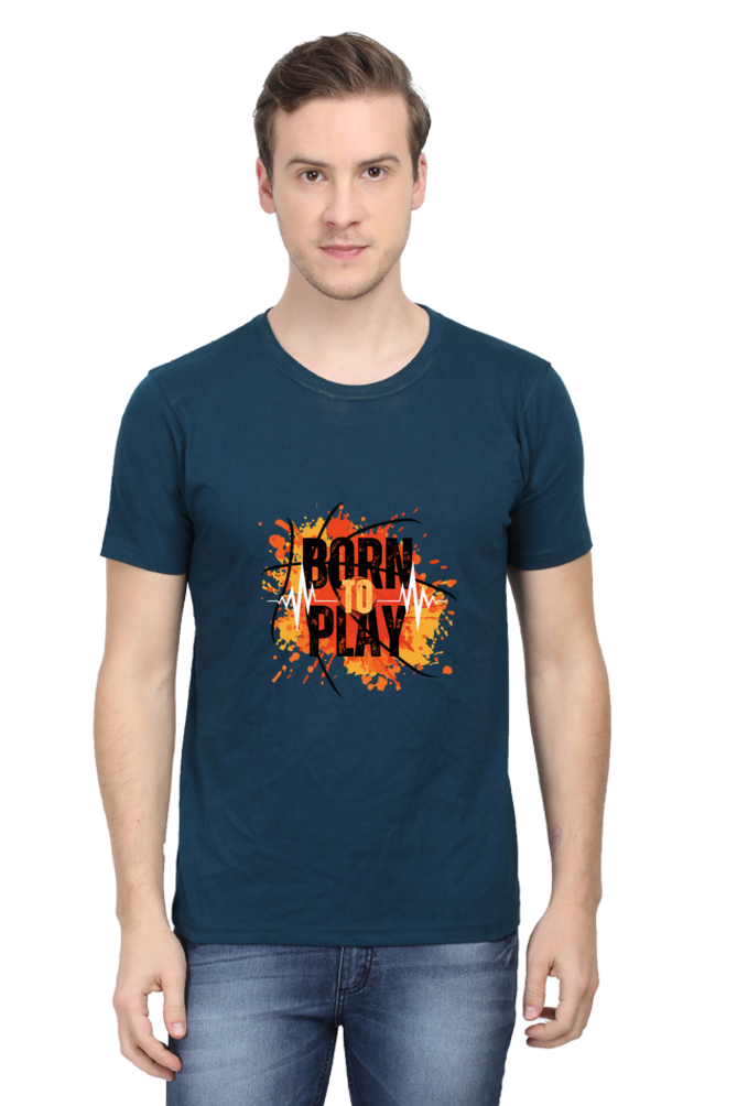 Born To Play Regular T-Shirt For Men