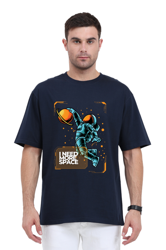 Astronaut Print Oversized T-Shirt