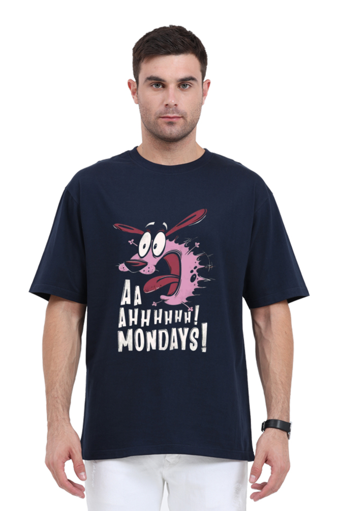 Courage the Cowardly Dog - Oversized T Shirt