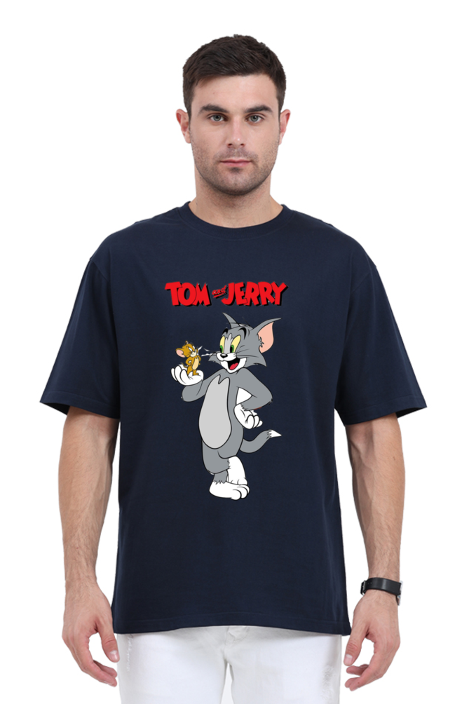 Tom and Jerry Oversized T Shirt