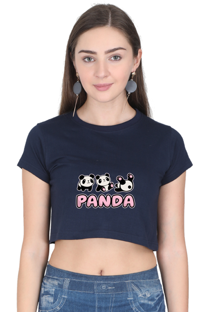 Panda Crop Top