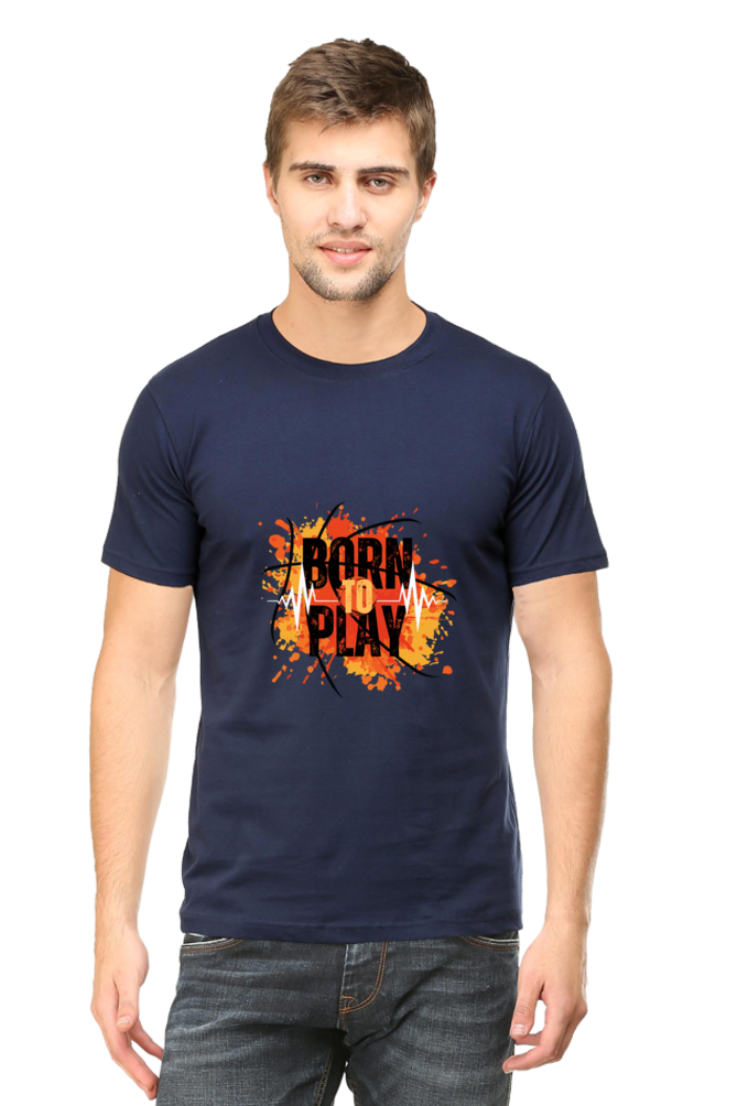 Born To Play Regular T-Shirt For Men