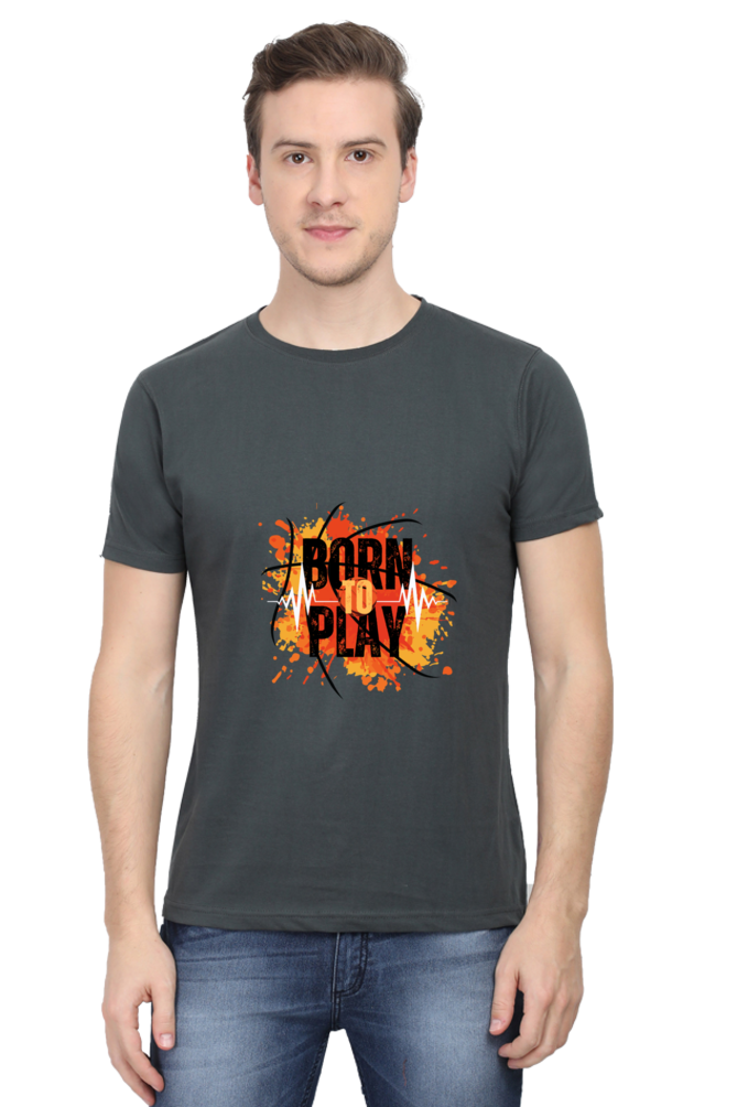 Born To Play Regular T-Shirt For Men