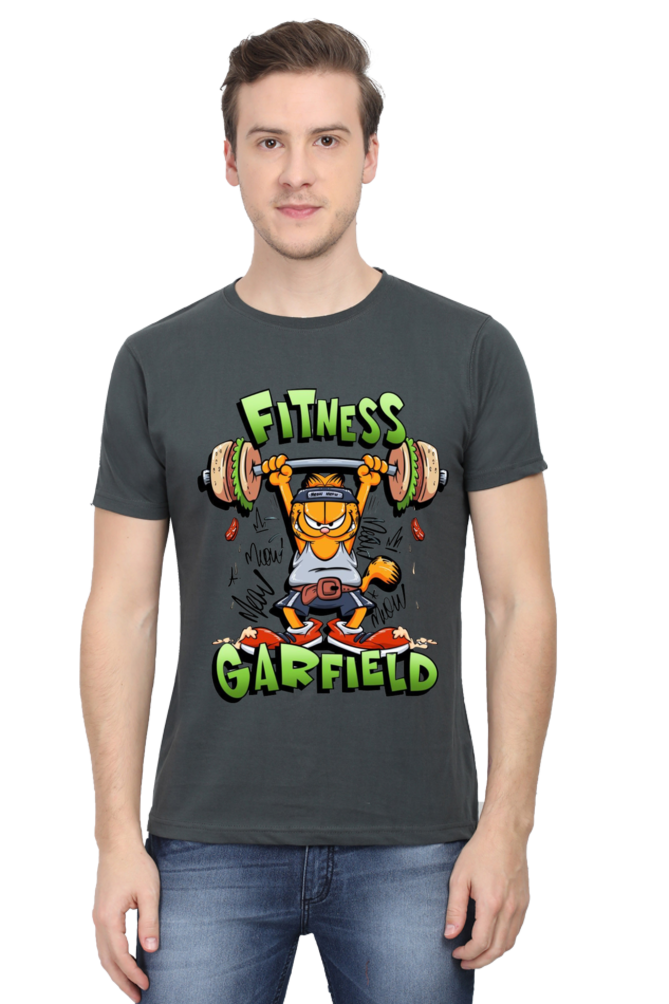 Fitness Garfield - Regular T-Shirt For Men