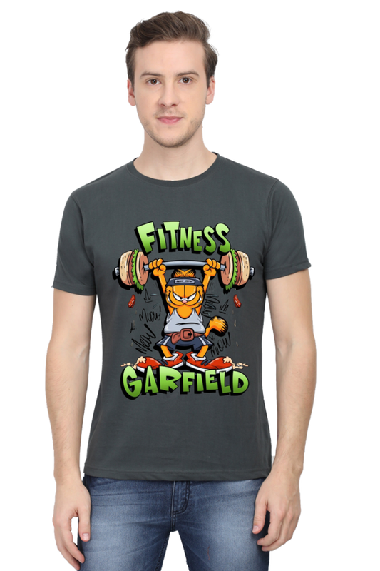 Fitness Garfield - Regular T-Shirt For Men