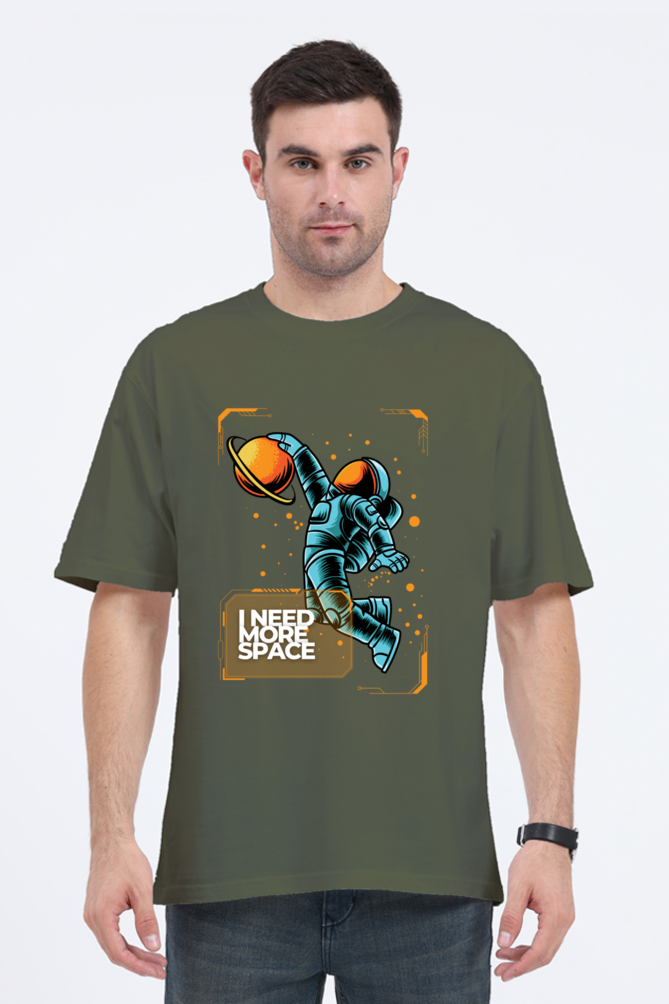 Astronaut Print Oversized T-Shirt