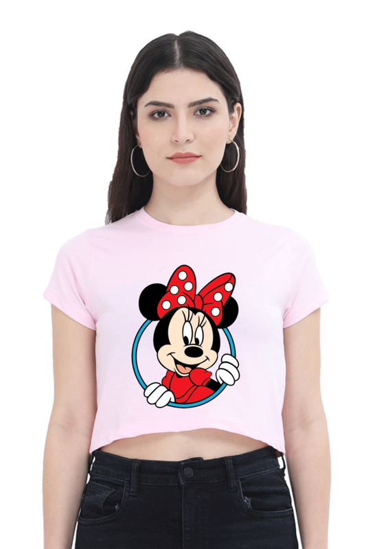 Minnie Mouse Crop Top