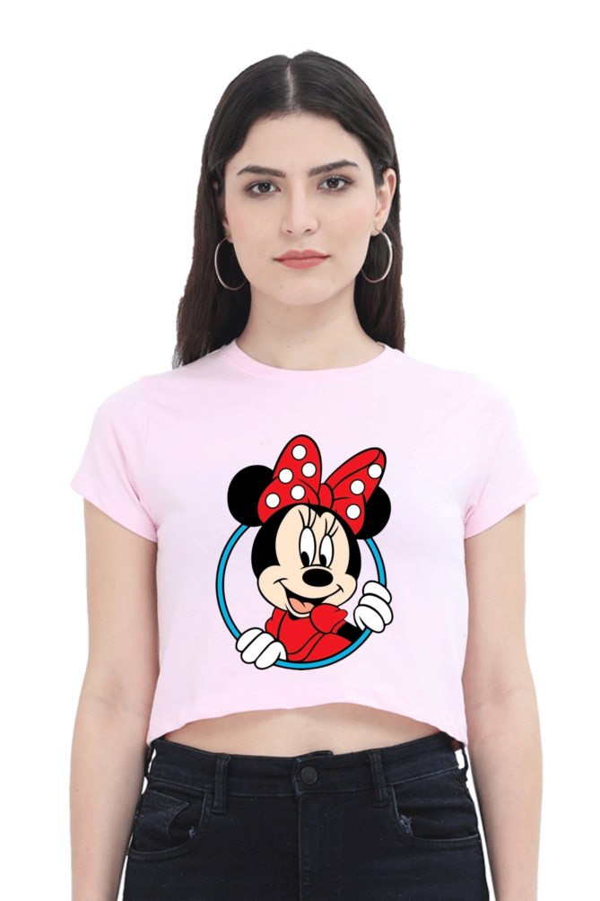 Minnie Mouse Crop Top