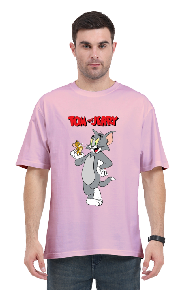 Tom and Jerry Oversized T Shirt