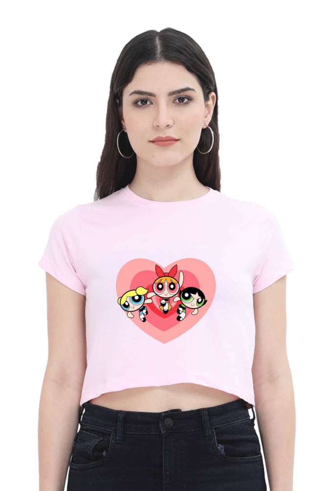 Power-puff Girls Crop Top