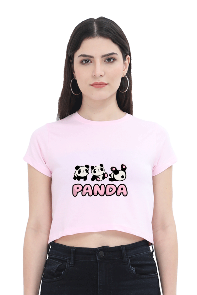 Panda Crop Top