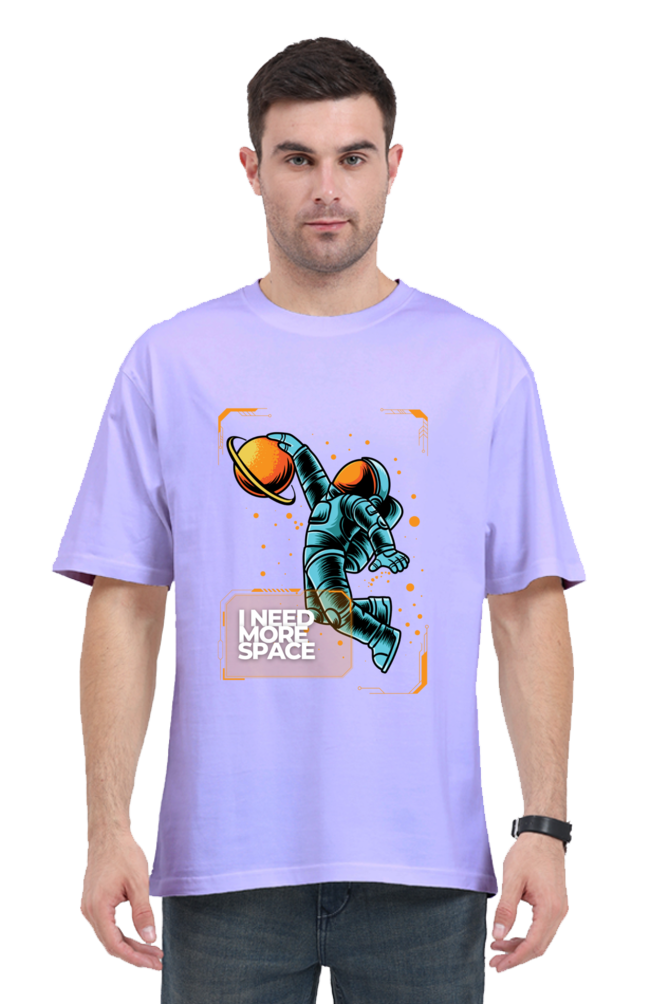 Astronaut Print Oversized T-Shirt