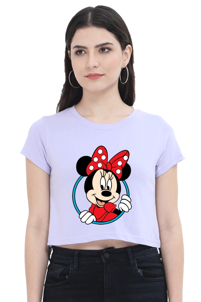 Minnie Mouse Crop Top