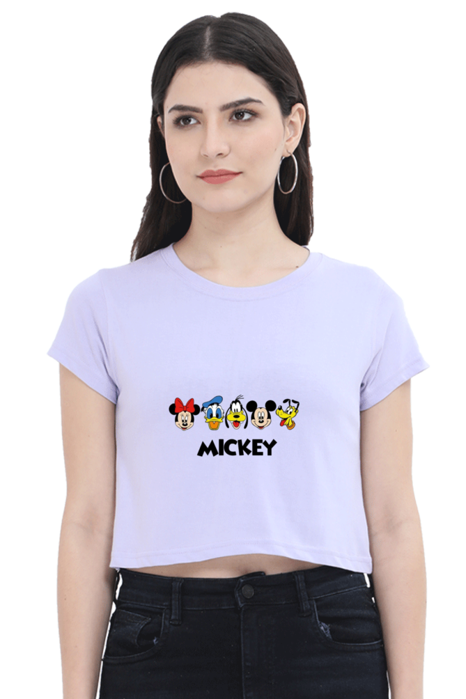 Mickey Team Crop Top