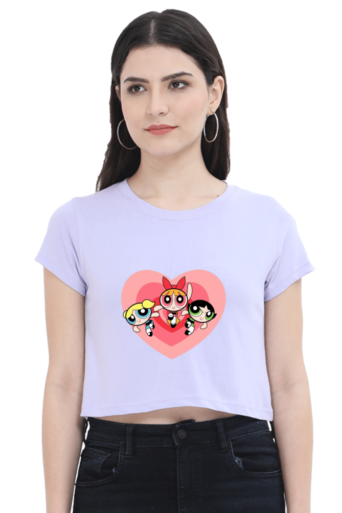 Power-puff Girls Crop Top