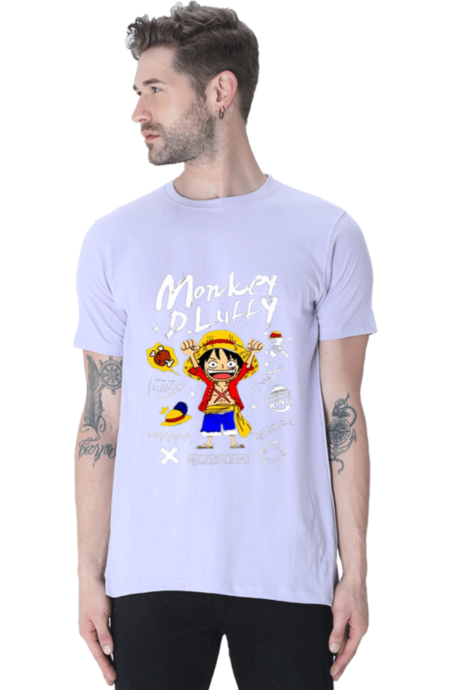 One Piece Monkey D Luffy - Regular T-Shirt For Men