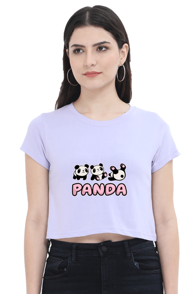 Panda Crop Top