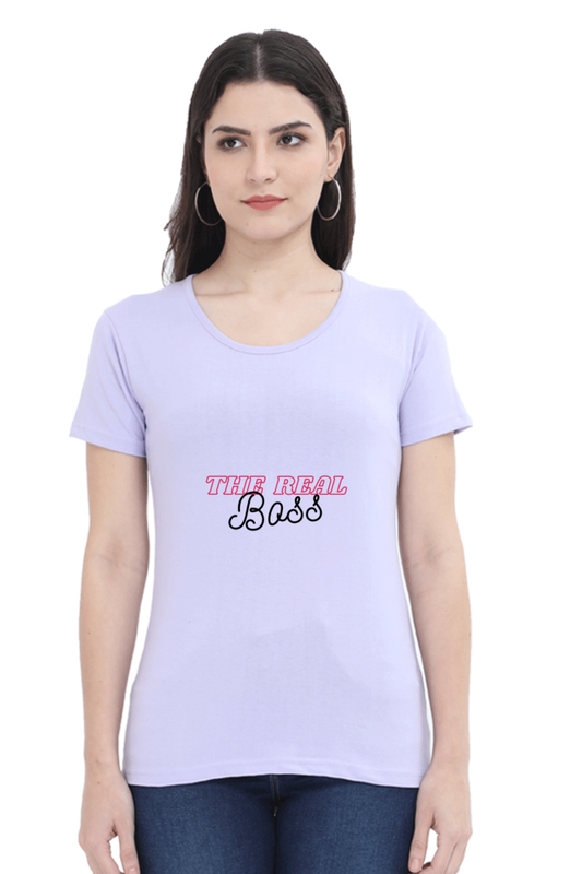 The Boss - Lavender Couple T Shirt