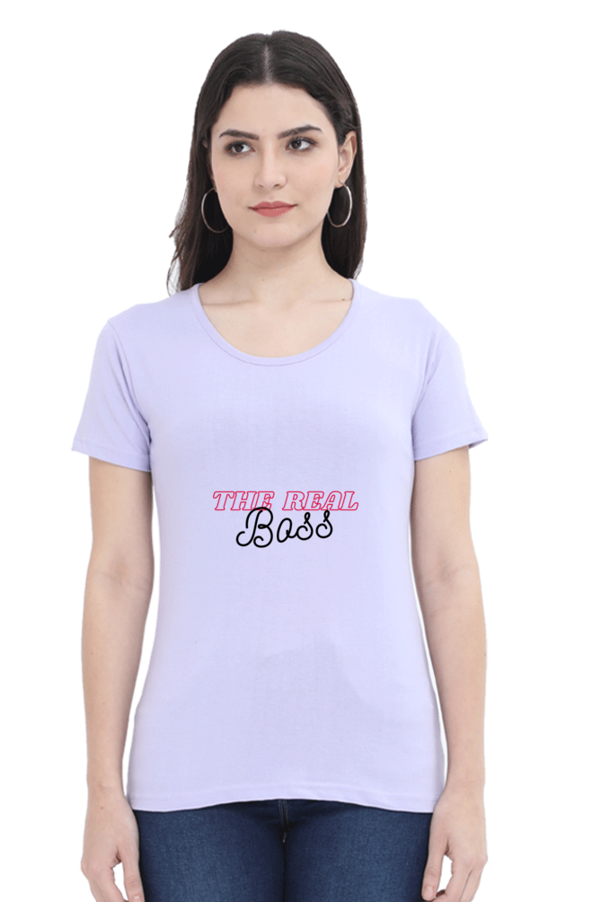 The Boss - Lavender Couple T Shirt